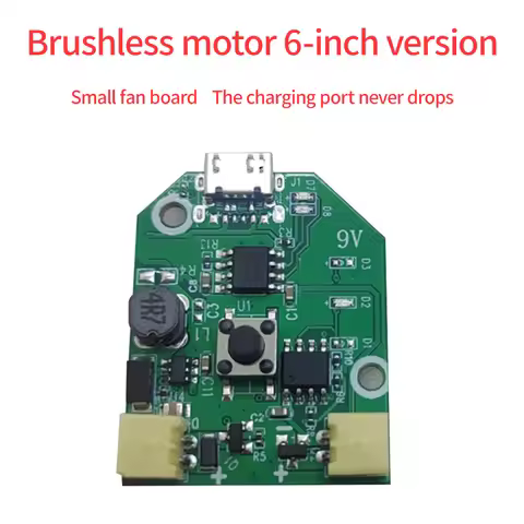 Type-C Micro USB Charging Small Fan Board Control Board Motherboard Handheld Small Table Fan Mobile