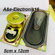 5x12 cm Tube TV Speaker - 5cm x 12cm 8ohm 10watt Speaker