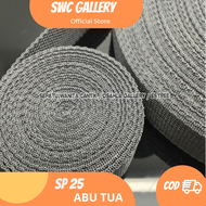 Tali webing Webbing Nylon Lebar 2.5 cm  SP25 Tali tas  Kuat dan Tebal  tas, hammock Panjat Tebing Pi