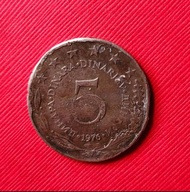 099變體幣～歐洲1976年錢幣乙枚。