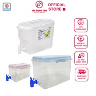 Water Bottle with Faucet, Viet Nhat Plastic Water Bottle 6785/6828 - 2.5L, 3.5L, 5L for Refrigerator