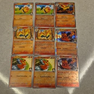 Pokemon Card TCG: SV10 Destined Rivals: Ethan's Cyndaquil 032 / Typhlosion 034/182 Victini 021/191 M