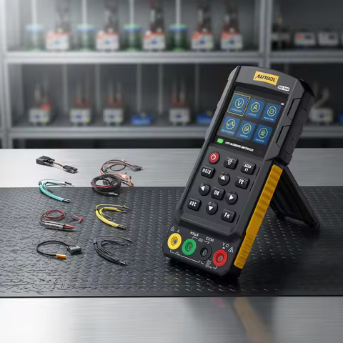 AUTOOL DM303 Auto Diagnostic Multimeter Car Circuit Tester with K/CAN/Oscilloscope/Cranking/Analog S