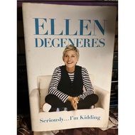 Seriously I'm Kidding Humor LGBTQ Pride Biography Book by Ellen DeGeneres 2011