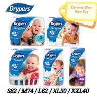 DRYPERS WEE WEE DRY Tape/Pants  S/M/L/XL/XXL