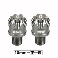 （2pcs）For Yamaha XMAX300 NMAX155 Rearview Mirror Screw Mount Mirrors Bolts Screw mirror hole plug