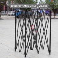 10x15 Feet Frame Only 29.5Kg Foldable For Canopy Tent Gazebo Folding Portable Tent