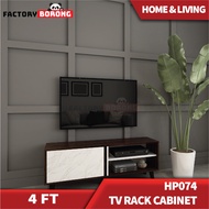 (BUATAN MALAYSIA) FB HP074 4/5/6ft Kabinet TV Bangku TV Kabinet Rak TV Moden