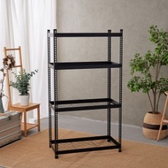 台灣製/優米/角鋼/好室計劃-四層免螺絲角鋼架1836 四層中型 網片