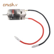 [CRUSH] Brushed RC Motor, 390 28T Low Noise RC Brushed Motor, Durable High Torsion Stainless Steel H