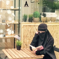 ✔ NIQAB READY STOCK✔ niqab rainbow / niqab mask / niqab aritachi