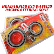 Honda RS150 EX5 WAVE125 WAVE 125 FUTURE Steering Cone Set Racing Bamboo Cone Bearing EX5 W125 RS150