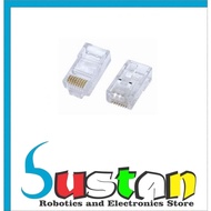 RJ45 GOLD PLATE 8P8C 8P LAN NETWORK CONNECTOR SOCKET CONNECTOR