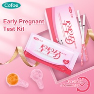 Cofoe Early Pregnancy Test Kit Ovulation Test Strips LH HCG Check Paper Rapid Detect Pregant Fertility Tester Kit Free Urine Cup