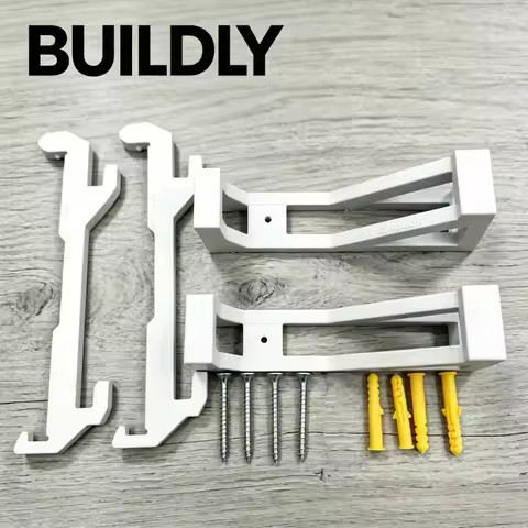 BUILDLY Wall Mount Holder for Lego UCS Millennium Falcon 75192 DIY Building Block Wall Display Brack