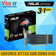 ASUS NVIDIA GT710 / GT730 2GB GDDR3 / GT710 2GB GDDR5 EVO Low Profile Graphic Card (GT730-SL-2GD3-BR
