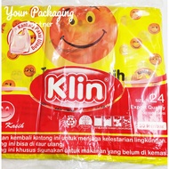 Eco-Friendly Plastic Bags '24 Smile Motif Thank You/ Klin Brand Thank You/