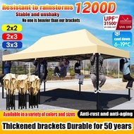 6x6 8x8 10x10 10x15 10x20Ft folding canopy folding tent kanopi bazar khemah ( full set) payung niaga