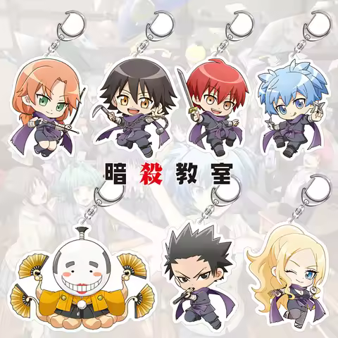 Assassination Classroom Itona Horibe Koro Sensei Nagisa Shiota Karma Akabane Kaede Kayano Chibi Acry
