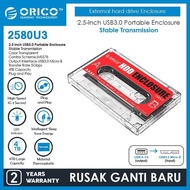 ORICO SSD HDD Casing Enclosure 2.5in USB3 Vintage Cassette - 2580U3