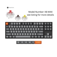 Keychron K1 / K2 / K3 / K5 / K8 / K10 / K13 / K17 Max QMK Wireless Mechanical Keyboard