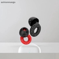 【AMSG】 1Set Ultra Thin Loop Shape Sleep Aid Earplugs Waterproof Swim Earplug Concert Hearing Protect