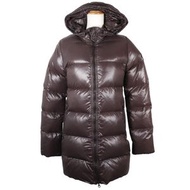 Pre-owned DUVETICA women's dark Braun nylon down jacket