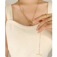 Adjustable Necklace Women's Gold Plated Necklace