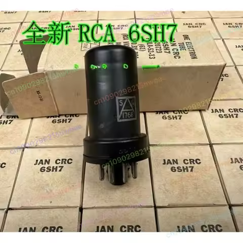 1 Pcs RCA GE 6SH7 Tube Replacing 6J8P 6m8 6SJ7 717A Tube