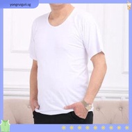 PLUS SIZE T-SHIRT | SAIZ BESAR | ROUND NECK T-SHIRT | PURPLE | SIZE [3XL-9XL] | BODY [48-72] INCHES