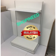 WALL GONDOLA 6'H x 3'L / DISPLAY RACK /  SINGLE SIDE / RAK KEDAI RUNCIT H1800mm x L900mm