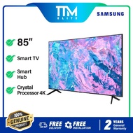 Samsung Crystal UHD CU7000 4K Smart TV UA85AU7000 | 85 Inch | PurColor