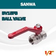 SANWA BV15FB BALL VALVE 1/2 INCH