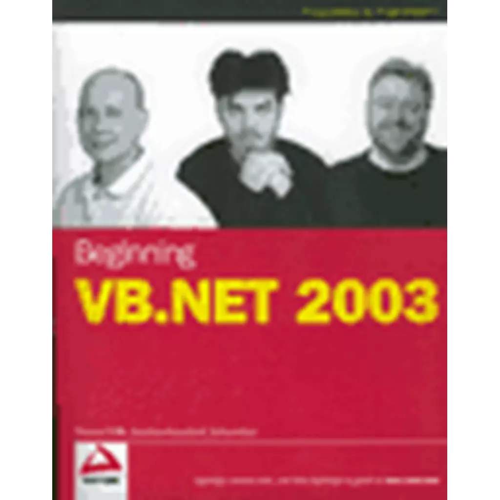 Beginning VB.NET 2003