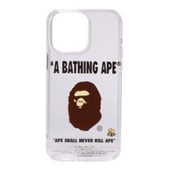 BAPE A BATHING APE IPHONE 14 PRO MAX CLEAR CASE 猿人頭 手機殼