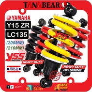 YSS LC135 / Y15ZR / LC150 (205MM/210MM) HEAVY DUTY/BIG SPRING adjustable absorber monoshock LC 135 1
