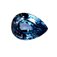 Natural Brazil Blue Topaz 4.30 Ct Pear Cut Loose Gemstone For Ring