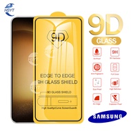 Tempered Glass for Samsung Galaxy S24 S23 FE S22 S21 S20 S10e FE 5G 9D Silk Screen Full Coverage Scr