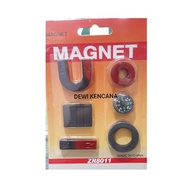 IU Magnet, Round, Compass/ Magnet + Compass