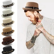 Fedora Hat for Men and Women, Imported Straw Hat