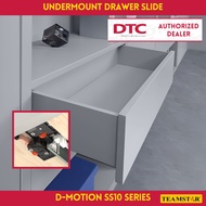 TEAMSTAR DTC Full Extension Undermount Drawer Slides D-Motion SS10 Series <TSE01>