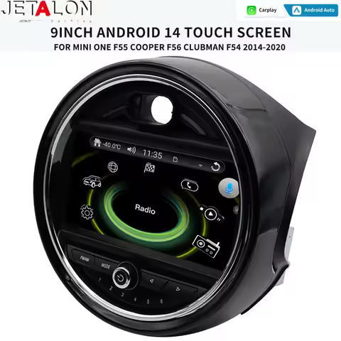 Android 9inch Touch Screen Car Radio For BMW Mini One F55 COOPER F56 CLUBMAN F54 2014-2020 Multimedi