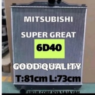 RADIATOR MITSUBISHI FUSO SUPERGREAT 6D40