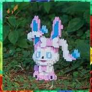 Lego pokemon 3d- Mô hình pokemon Eevee và các hệ tiến hóa Glaceon Leafeon Umbreon Espeon Jolteon Vap