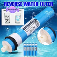 ROCKWAIN11 RO Water Filter System 75/100 GPD Water Filtration Treatment Reverse Osmosis System Membr