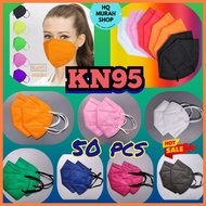 KN95 MASK 50 pcs Bundle Pack KN95 MULTIPLE COLOR Five Layers Mask N95/ KF94 Headloop Hijab kids mask