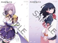 絕版 GRIDMAN UNIVERSE 特典 A4 透明 postcard 1套2款