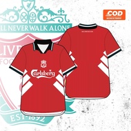 Retro Liverpool Football Jersey - Vintage Jersey - Liverpool Jersey - Liverpool Shirt - Retro Jersey