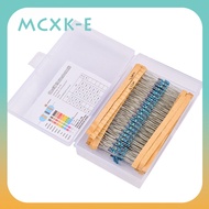 300-600pcs 1/4W Metal Film Resistor kit set 30 Values resistors pack 10R~910R Set of resistors elect