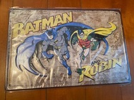 DC /Batman蝙蝠俠／Superman 超人／共2張鐵製海報